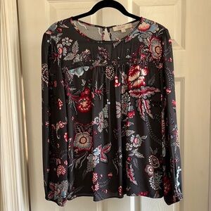 Floral Print Women's Top